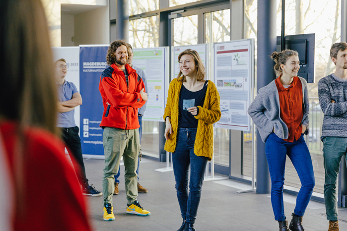 Ausstellung zu Nachhaltigkeit im Kubus (c) Jana Dünhaupt